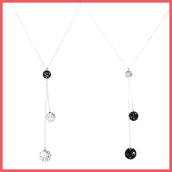 Disco Ball Necklace - Leila Jewels