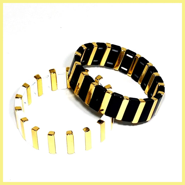 colorblock bracelets leila jewels