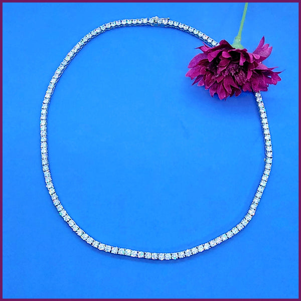 Tennis Necklace - Leila Jewels