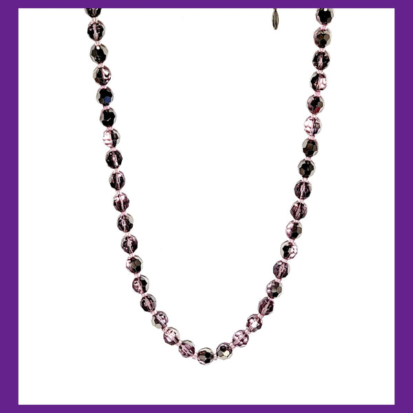 Crystal Bead Necklace - Leila Jewels