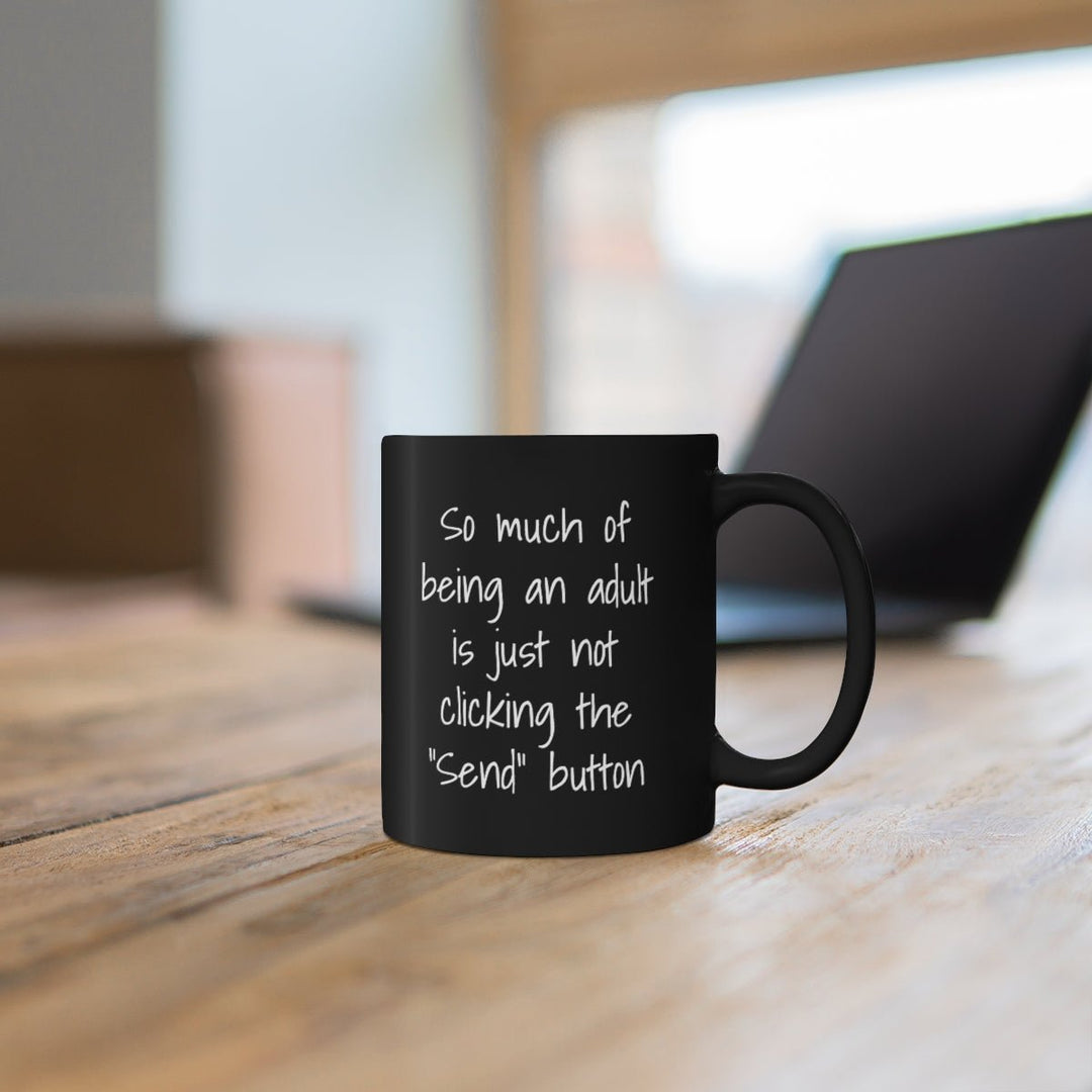 Black Coffee Mug - Adult - Leila Jewels