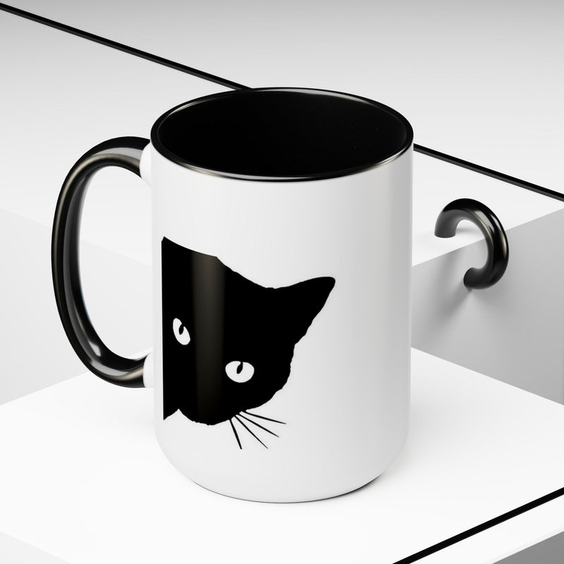Black Cat Coffee Mug - Leila Jewels