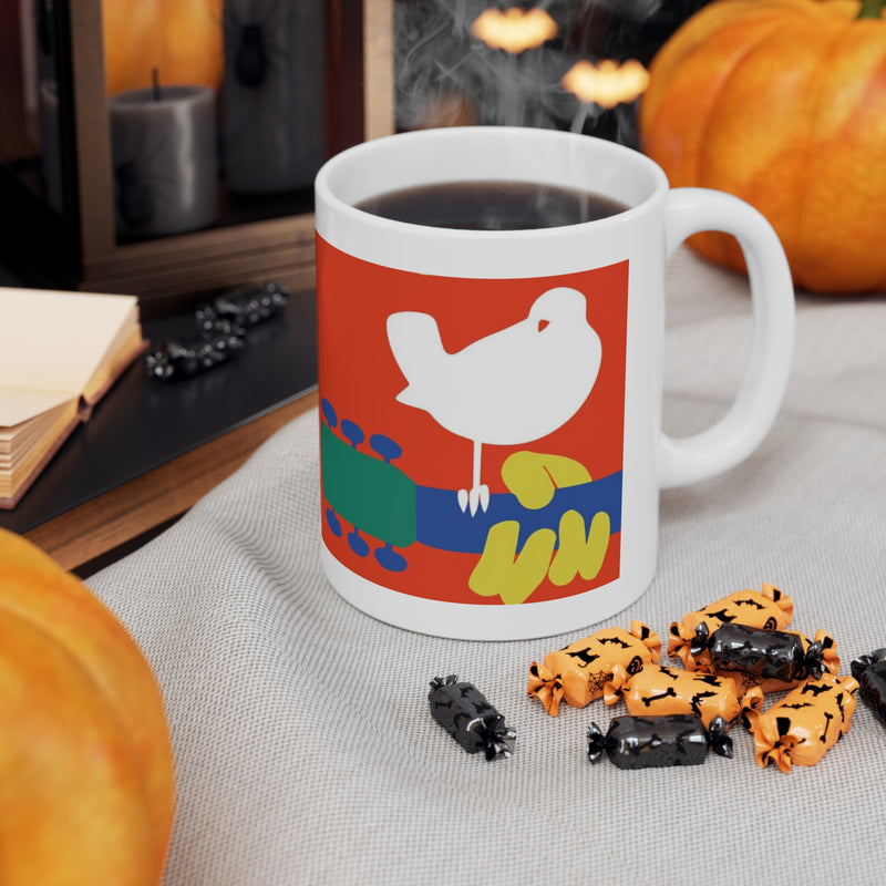 Guitar 11oz Ceramic Mug