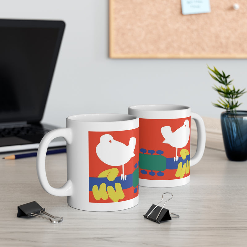 Guitar 11oz Ceramic Mug
