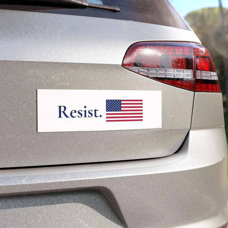 Resist - Car Magnet | Political Bumper Sticker/Magnet - Leila Jewels