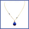 Lapis Lazuli Drop Necklace - Leila Jewels