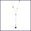Gemstone "Y" Necklace - Leila Jewels