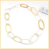 Oval Loops Necklace - Leila Jewels