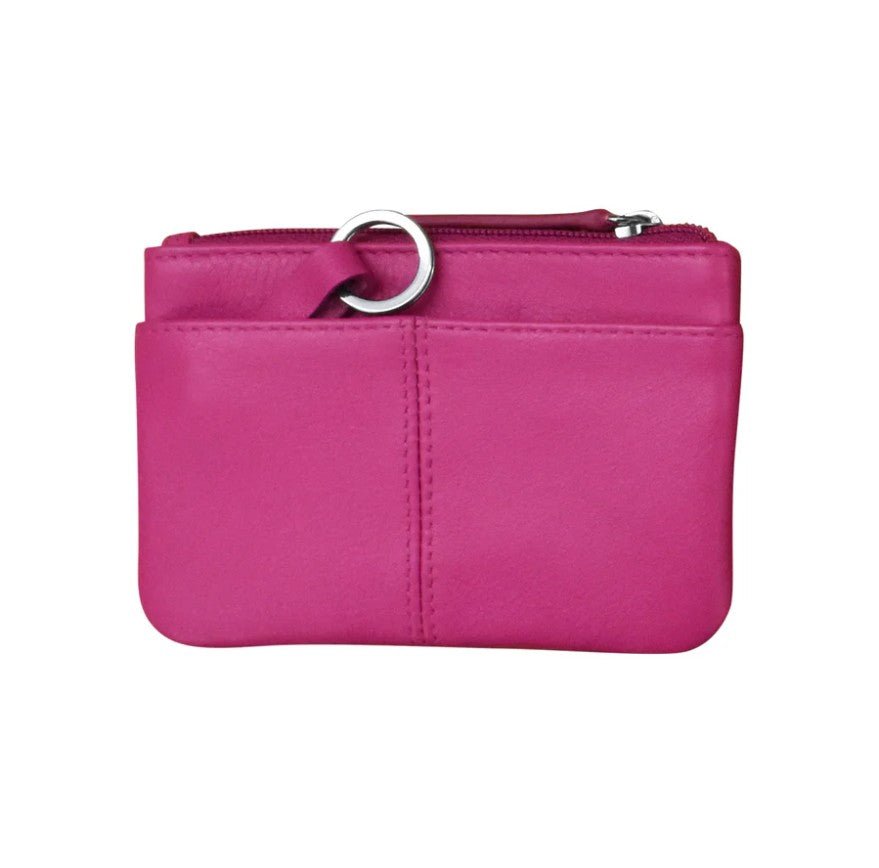 Mini Leather Coin Purse - Leila Jewels
