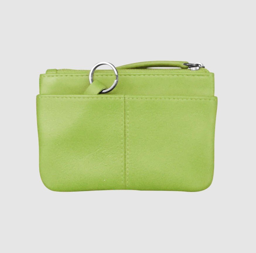 Mini Leather Coin Purse - Leila Jewels
