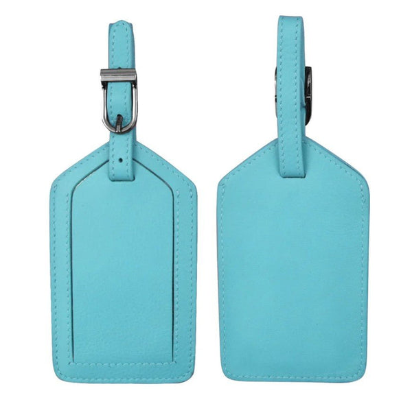 Leather Luggage Tag - Leila Jewels