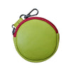 Round Leather Earbud Pouch Charm - Leila Jewels