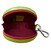 Round Leather Earbud Pouch Charm - Leila Jewels