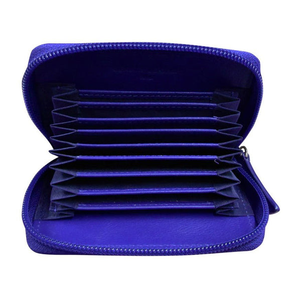 Leather Accordion Card Holder - Leila Jewels