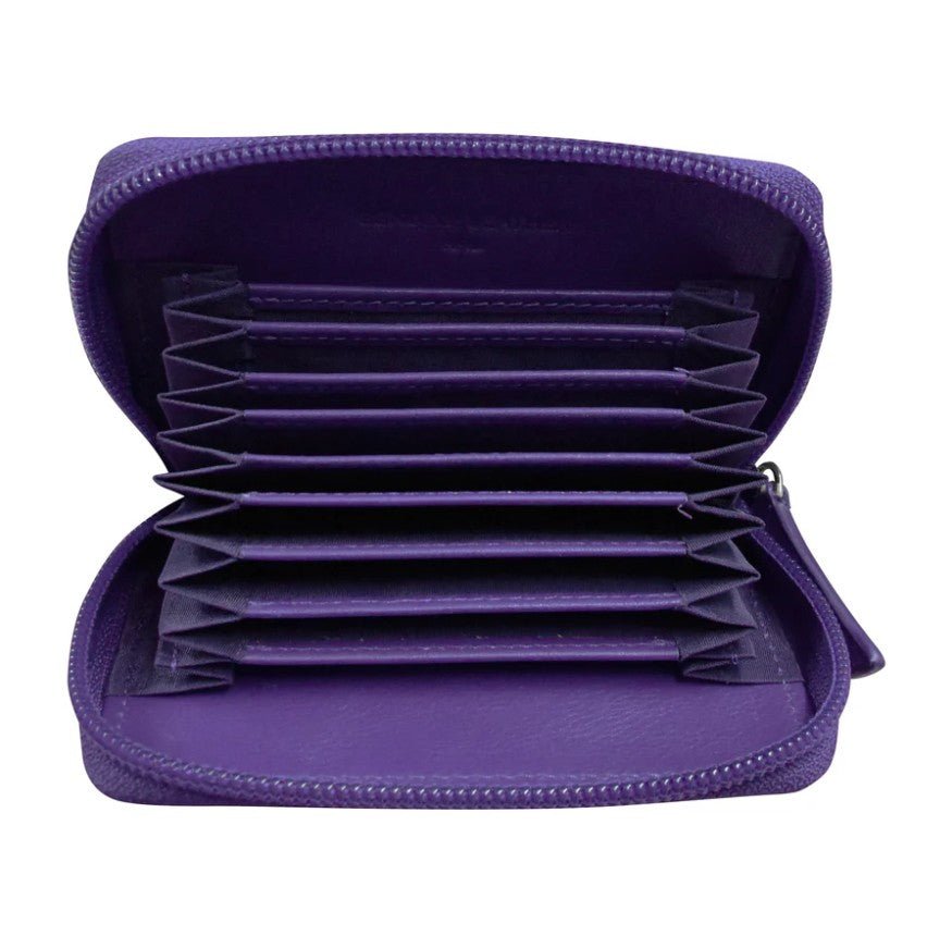 Leather Accordion Card Holder - Leila Jewels