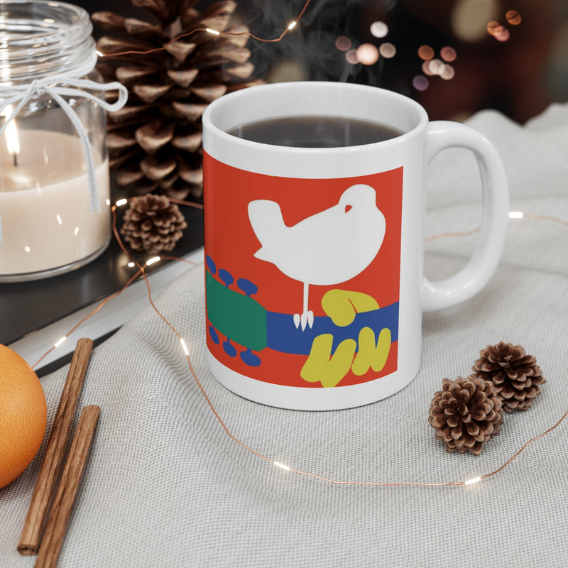 Guitar 11oz Ceramic Mug