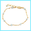 Gemstone Bead Bracelet - Leila Jewels