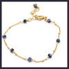 Gemstone Bead Bracelet - Leila Jewels