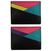 Asymmetric Leather Card Holder - Leila Jewels