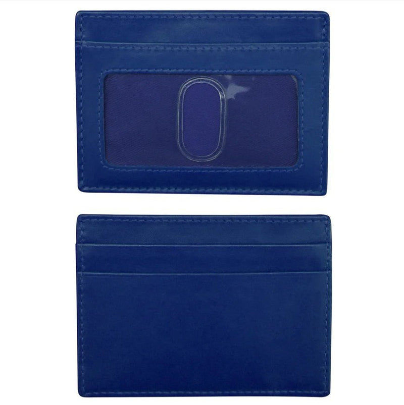 Flat Leather I.D. / Card Case - Leila Jewels