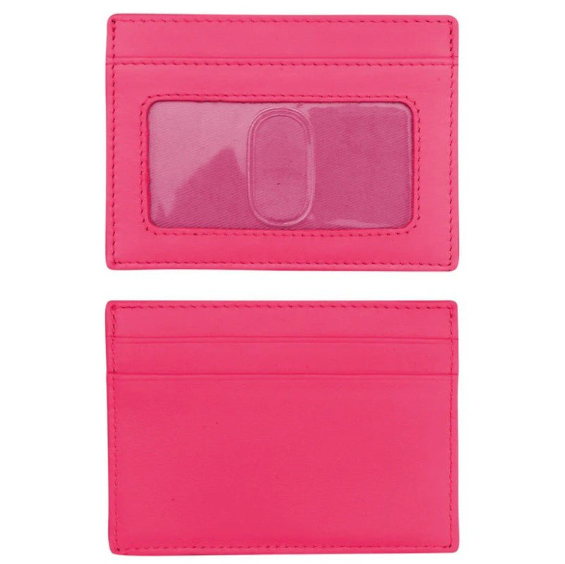 Flat Leather I.D. / Card Case - Leila Jewels