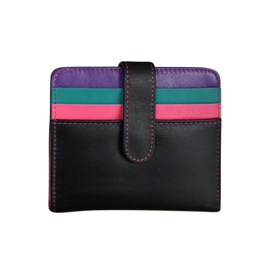 Leather Bi-Fold Credit Card Wallet - Leila Jewels
