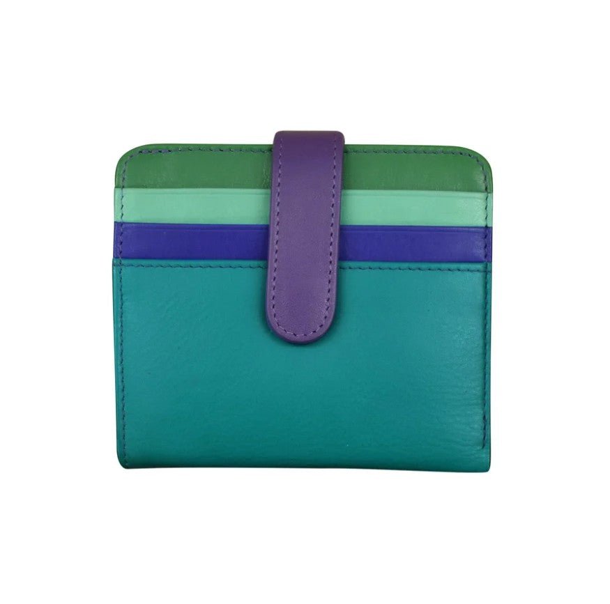 Leather Bi-Fold Credit Card Wallet - Leila Jewels