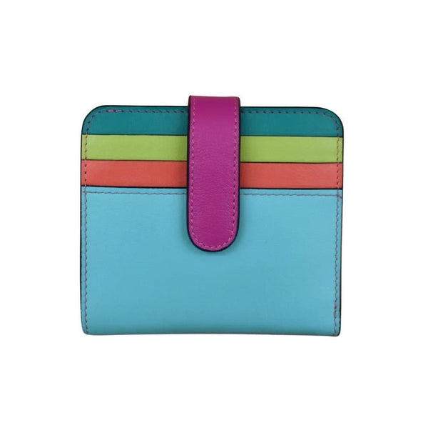 Leather Bi-Fold Credit Card Wallet - Leila Jewels