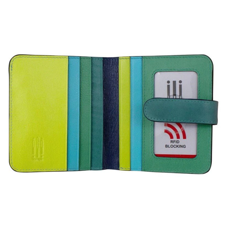 Leather Bi - Fold Credit Card Wallet - Leila Jewels