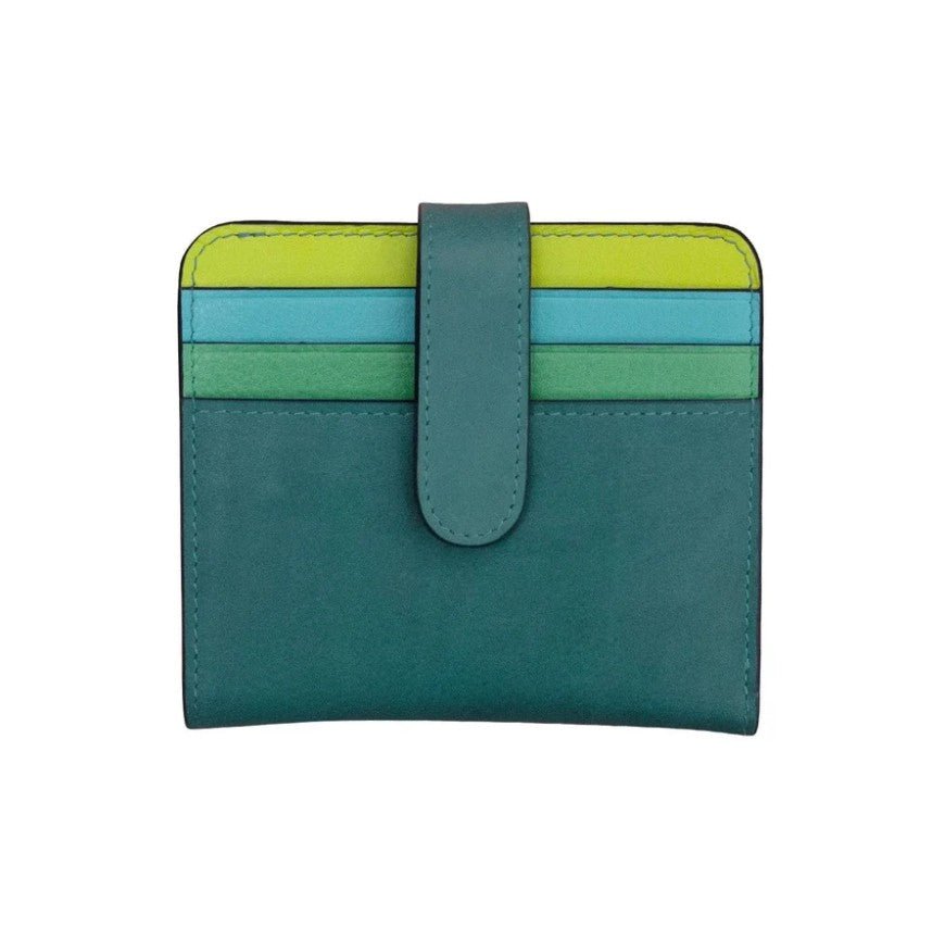 Leather Bi-Fold Credit Card Wallet - Leila Jewels