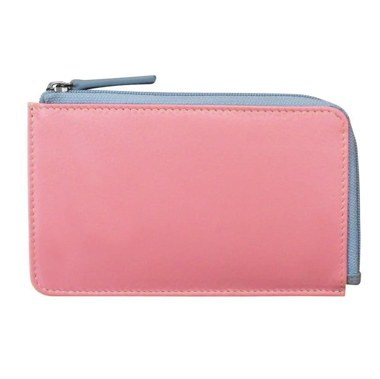 Flat Leather Card Case - Leila Jewels