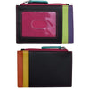 Leather Zip Pocket ID / Card Holder - Leila Jewels