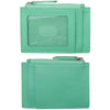 Leather Zip Pocket ID / Card Holder - Leila Jewels