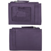 Leather Zip Pocket ID / Card Holder - Leila Jewels