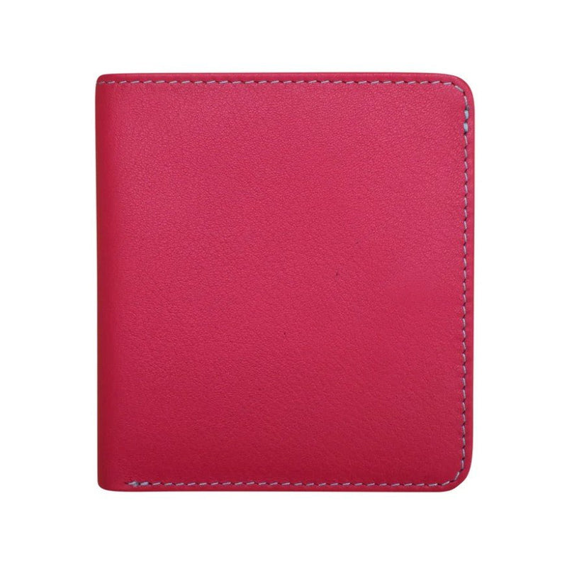 Leather Bi - Fold 2 - Tone Mini Wallet - Leila Jewels