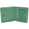 Leather Bi - Fold 2 - Tone Mini Wallet - Leila Jewels