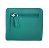 Leather Bi - Fold 2 - Tone Mini Wallet - Leila Jewels