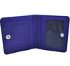 Leather Bi - Fold 2 - Tone Mini Wallet - Leila Jewels