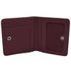 Leather Bi-Fold 2-Tone Mini Wallet - Leila Jewels