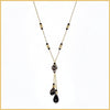Murano Glass Drop Necklace - Leila Jewels