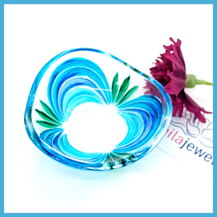 Murano Glass Ring Dish - Leila Jewels