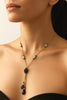 Murano Glass Drop Necklace - Leila Jewels