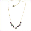 Crystal Flower Necklace - Leila Jewels