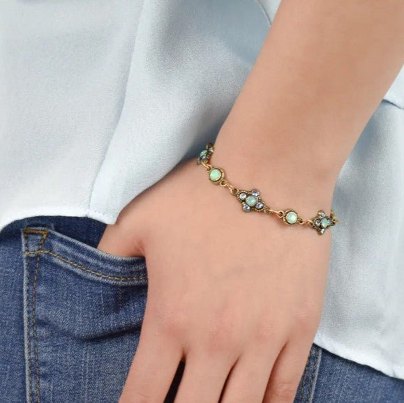 Deco Crystal Bracelet - Leila Jewels