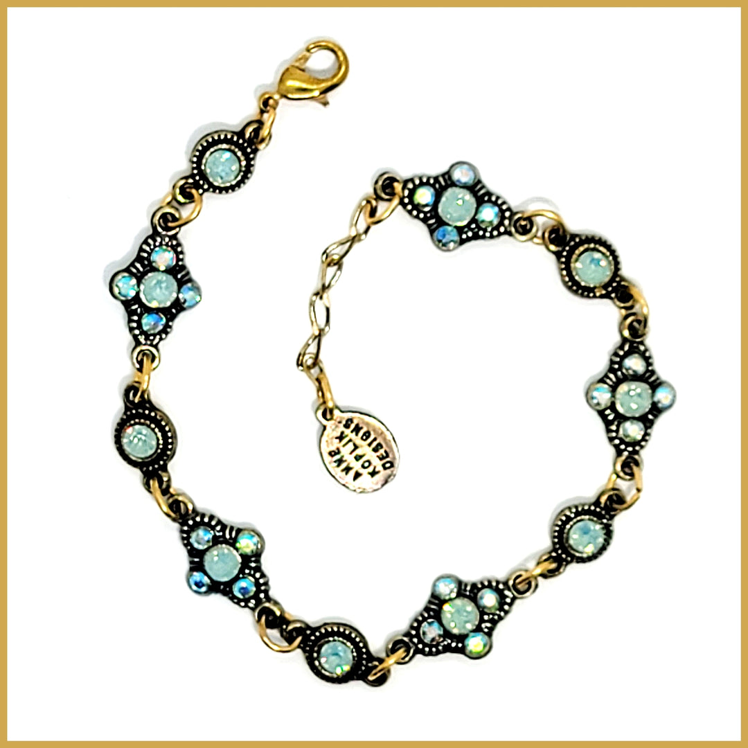 Deco Crystal Bracelet - Leila Jewels