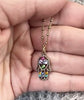 Crystal Hamsa Necklace - Leila Jewels