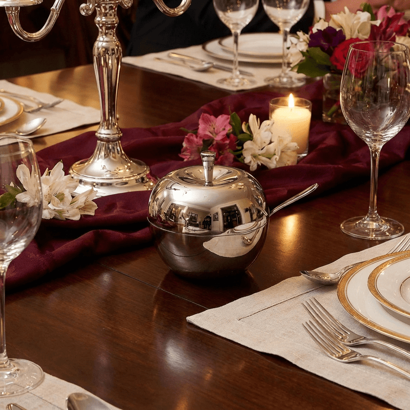 Apple Bowl with Lid - Leila Jewels