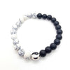 Yin & Yang Balance Bead Bracelet - Leila Jewels