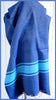 Turkish Towel / Sarong / Beach Towel - Set of 3 Blue - Leila Jewels