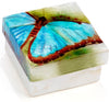 Butterfly Capiz Shell Painted Trinket Box - Leila Jewels